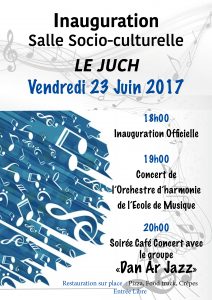 INAUGURATION DE LA SALLE SOCIOCULTURELLE LE 23 JUIN