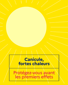 CANICULE, FORTES CHALEURS – PROTEGEZ-VOUS !