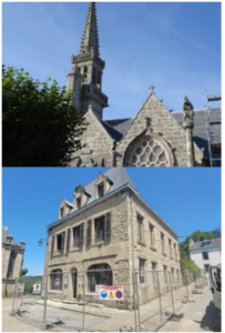 LANCEMENT DES TRAVAUX DU CLOCHER DE L’EGLISE ET POURSUITE DE LA MAISON COEUR DE BOURG