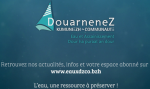 Nouveau site Internet Eau et Assainissement Douarnenez Communauté